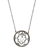 Jenny Packham Round Pendant Necklace