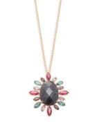 Kate Spade New York Crystal Faceted Pendant Necklace