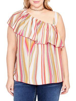 Rachel Rachel Roy Plus Ruffle Layered Top