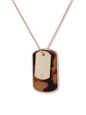 Ralph Lauren Dog Tag Necklace