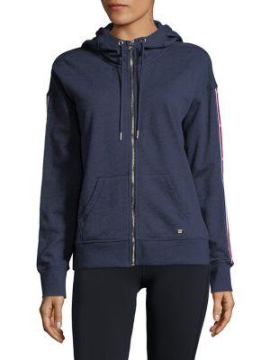 Tommy Hilfiger Contrast-trimmed Zip Hoodie