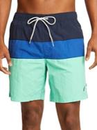 Nautica Colorblock Drawstring Swim Shorts