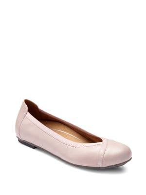 Vionic Caroll Leather Flats