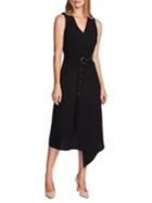 Vince Camuto Highland Crepe Belted Dress