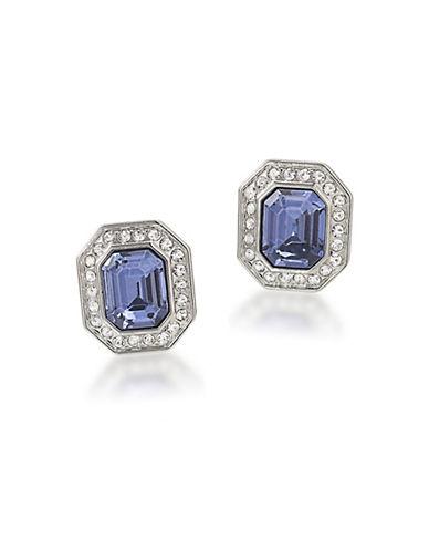 Carolee The Madison Crystal Button Stud Clip-on Earrings