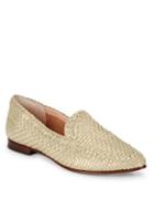 Kate Spade New York Caylee Leather Woven Loafers