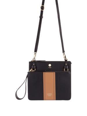 Lodis Rodeo Stripe Rfid Odele Crossbody Leather Bag