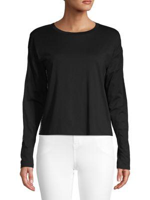 Michael Michael Kors Petite Logo Sleeve Shirt