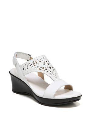 Naturalizer Veda Leather Slingback Sandals