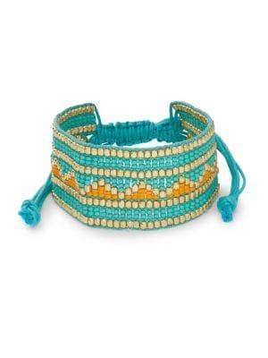 Design Lab Beaded Band Tied Bracelet