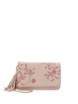 Aimee Kestenberg Dahlia Embroidered Leather Crossbody
