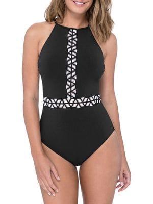 Profile By Gottex Labyrinth One-piece Swimsuit