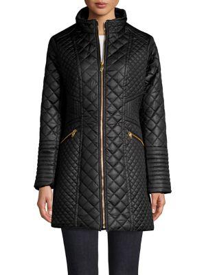 Via Spiga Quilt-panel Walker Coat