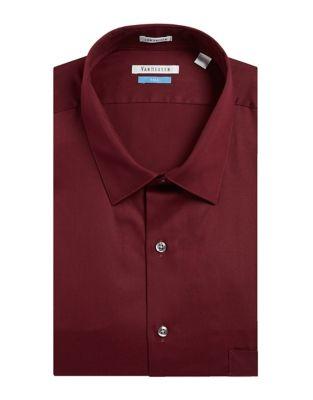 Van Heusen Tall-fit Cotton Dress Shirt