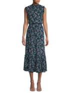 Michael Michael Kors Boho Smock-waist Jersey Dress