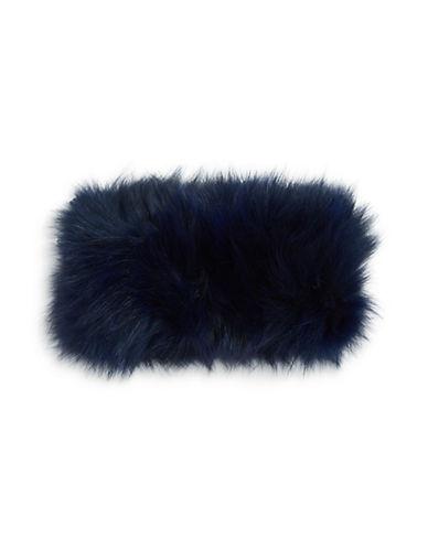 Adrienne Landau Elasticized Fox Fur Headband