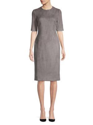 Anne Klein Elbow-sleeve Sheath Dress