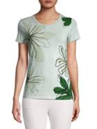 Weekend Max Mara Floral Embroidered Top
