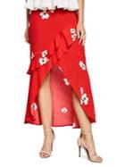 Bardot Frieda Tie-front Ruffle Skirt