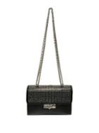 Steve Madden Clear Pinstud Mini Flap Crossbody Bag
