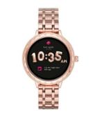 Kate Spade New York Pink Scallop Touchscreen Smart Watch