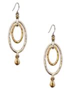 Lucky Brand Two-tone Layered Drop Earrings