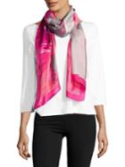Vince Camuto Colorblocked Contrast Scarf
