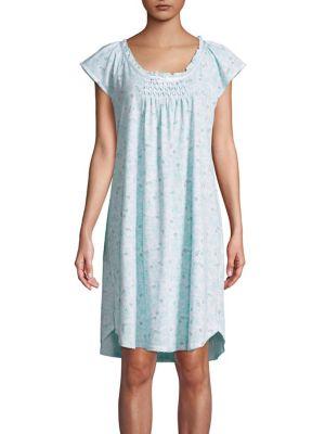 Miss Elaine Plus Floral Night Gown