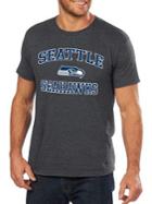 Majestic Seattle Seahawks Nfl Heart And Soul Iii Cotton Tee