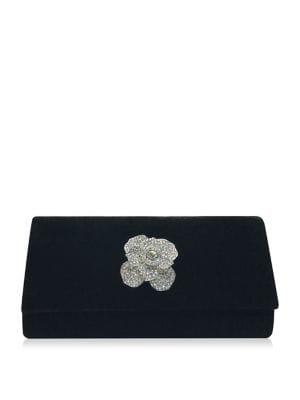 Adrianna Papell Kyra Velvet Clutch