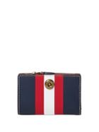 Lauren Ralph Lauren Millbrook Striped Leather Compact Wallet