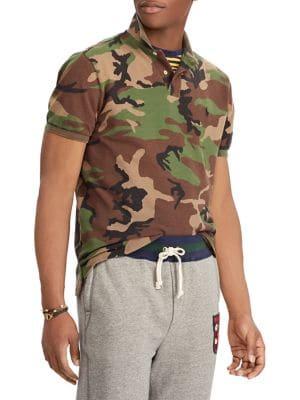Polo Ralph Lauren Classic-fit Camo Mesh Polo