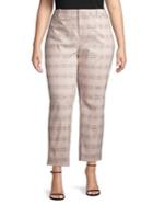 Lord And Taylor Separates Plus Printed High-rise Pants