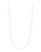 Anne Klein Pearl Fireball Long Necklace