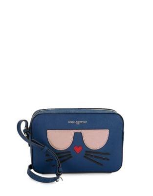 Karl Lagerfeld Paris Maybelle Cat Shoulder Bag