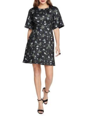 Rachel Rachel Roy Liza Floral Fit-&-flare Dress