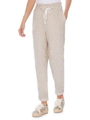 Vince Camuto Slim-leg Striped Pants