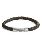 Zack Bolo Single-row Leather Wrap Bracelet