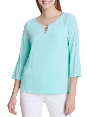 Calvin Klein Three-quarter Sleeve Blouse