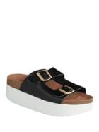 Kg Kurt Geiger Nola Leather Platform Sandals