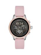 Michael Kors Runway Stainless Steel & Silicone-strap Touchscreen Smart Watch
