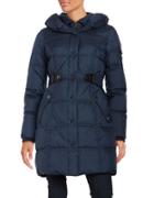 Larry Levine Belted Down Puffer Coat