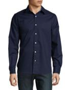 Nautica Classic-fit Stretch Dobby Print Casual Button-down Shirt