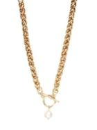 Design Lab Goldtone & Faux-pearl Chain Necklace