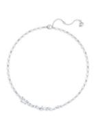 Louison Rhodium-plated And Swarovski Crystal All-around Necklace