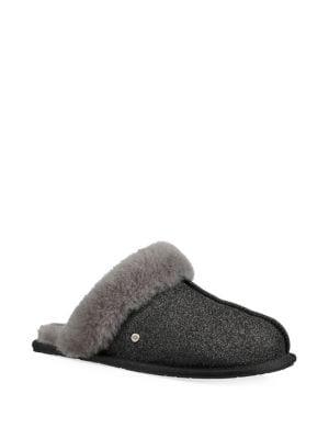 Ugg Scuffette Ii Sparkle Sheepskin-lined Slippers
