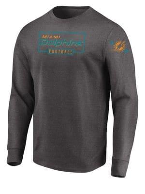 Majestic Miami Dolphins Nfl Kick Return Tee