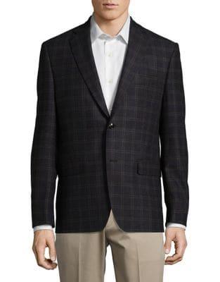 Tailored Windowpane Jacket