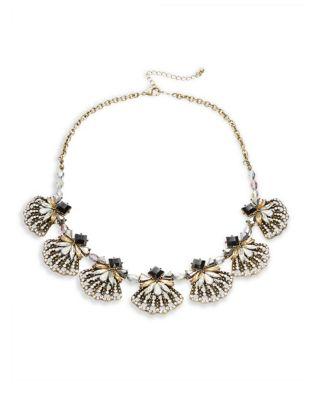 Design Lab Lord & Taylor Faceted Statement Necklace
