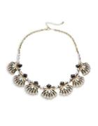 Design Lab Lord & Taylor Faceted Statement Necklace